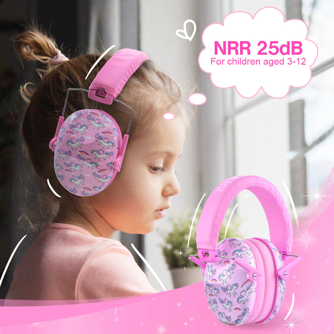 Protect sensitive children's hearing: Graffiti design noise-canceling earmuffs make safety fashionable and fun!🎨