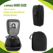 PROHEAR 056 electronic shooting noise reduction earmuffs, NRR 30dB, suitable for shooting noise reduction and hunting sound amplification