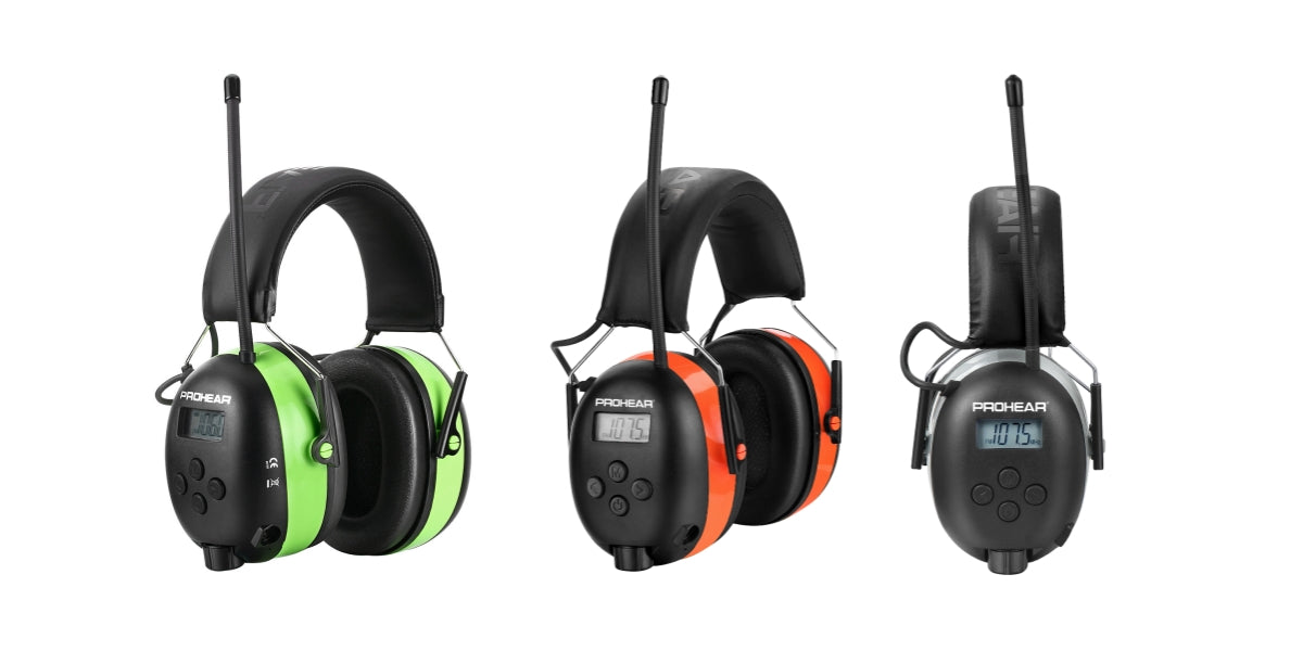 Am fm radio earmuffs