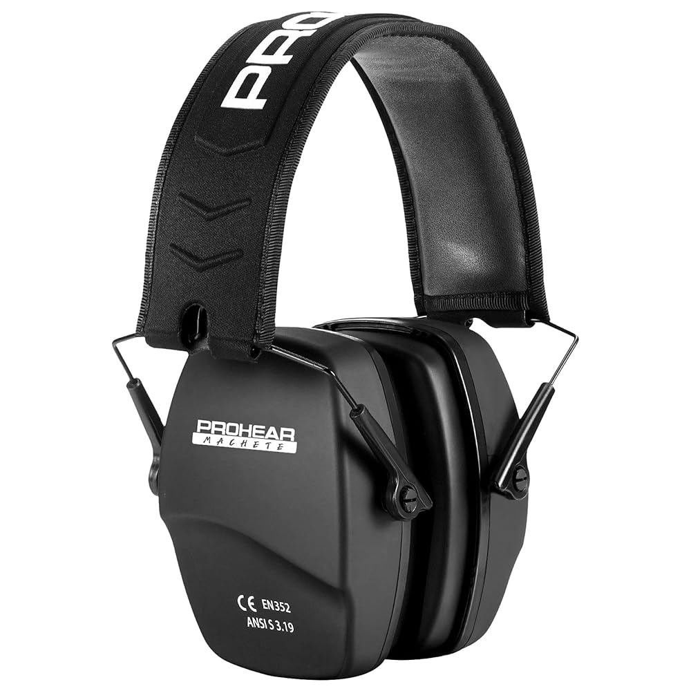 PROHEAR 016 Shooting Ear Muffs – Foldable Passive Noise Reduction Earmuffs, NRR 26dB for Hunting & Gun Range