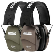 PROHEAR 016 shooting-specific noise reduction earmuffs, NRR 26dB, foldable, two-pack is more cost-effective