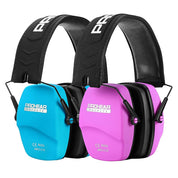 PROHEAR 016 shooting-specific noise reduction earmuffs, NRR 26dB, foldable, two-pack is more cost-effective