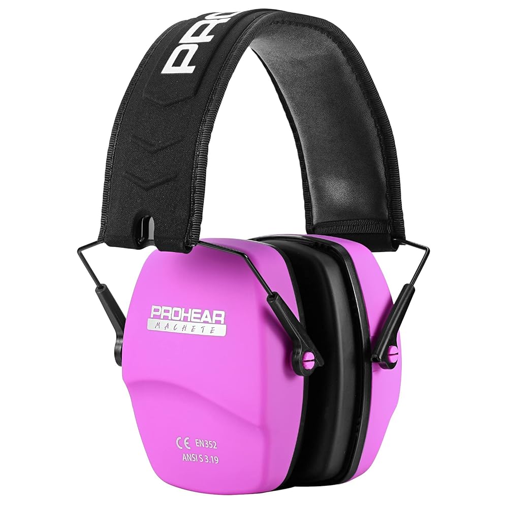 PROHEAR 016 Shooting Ear Muffs – Foldable Passive Noise Reduction Earmuffs, NRR 26dB for Hunting & Gun Range