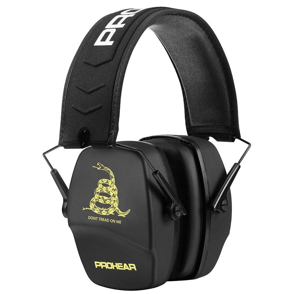 PROHEAR 016 Shooting Ear Muffs – Foldable Passive Noise Reduction Earmuffs, NRR 26dB for Hunting & Gun Range