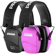 PROHEAR 016 shooting-specific noise reduction earmuffs, NRR 26dB, foldable, two-pack is more cost-effective