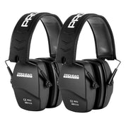 PROHEAR 016 shooting-specific noise reduction earmuffs, NRR 26dB, foldable, two-pack is more cost-effective