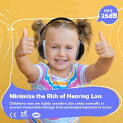 PROHEAR Kids Ear Protection, 25dB NRR for children with Autism