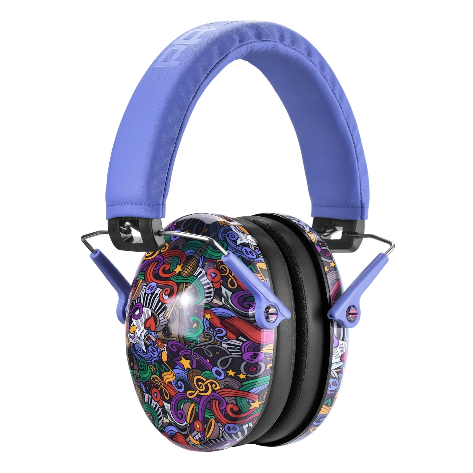 PROHEAR 032 Kids Ear Protection – Graffiti Series Noise Cancelling Ear Muffs, 25dB NRR for children with Autism