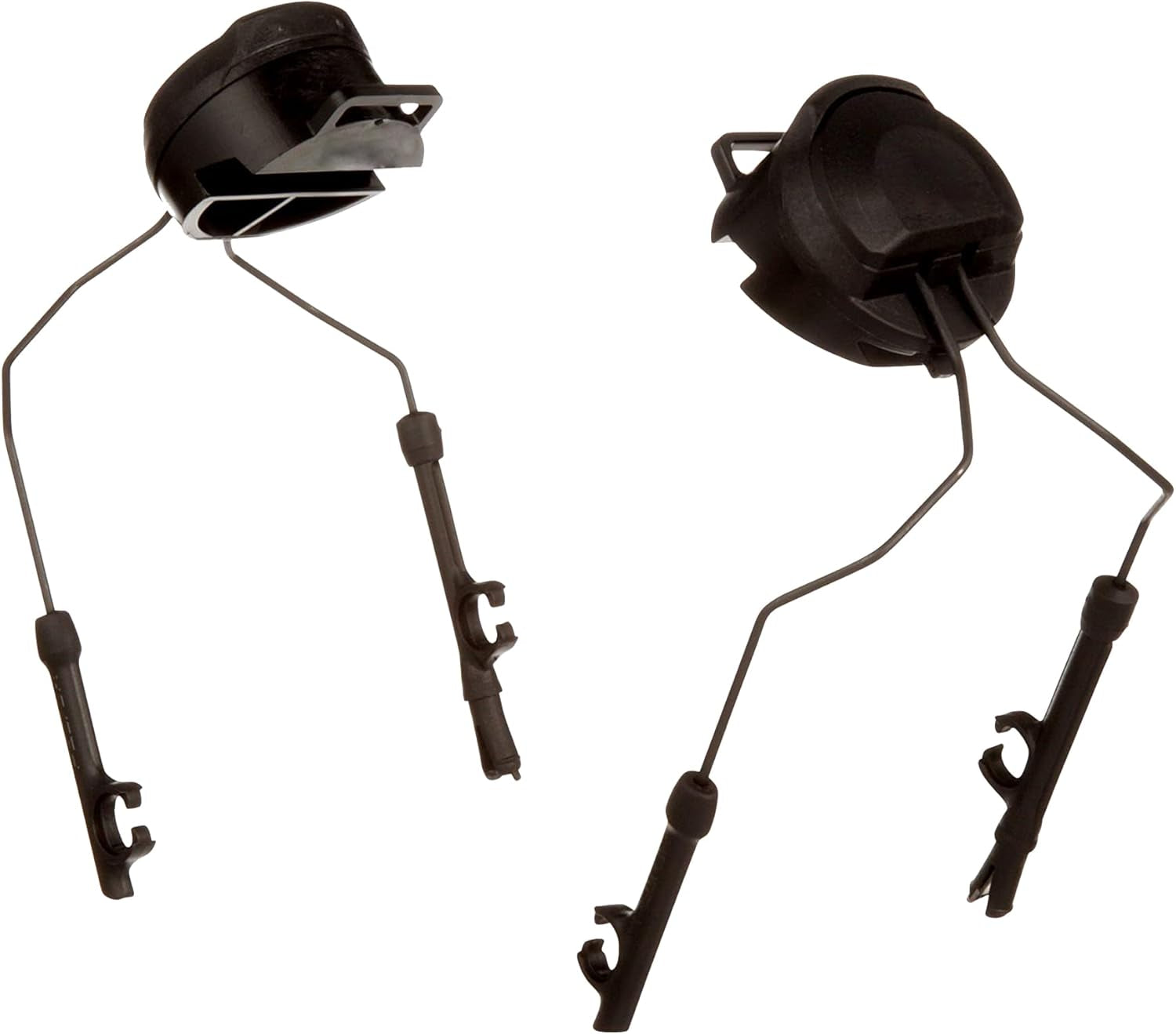PROHEAR BR03 ARC Adapter for Peltor Shooting Earmuffs, Tactical Helmet Rail Adapter for Airsoft Hunting Hearing Protection, Black