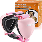 [NEW]PROHEAR Adjustable Noise Reduction Dog Earmuffs, NRR28dB, Fireworks Noise Protection/Summer Lightning/Shooting Range Noise. Protect your pet