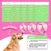 [NEW]PROHEAR Adjustable Noise Reduction Dog Earmuffs, NRR28dB, Fireworks Noise Protection/Summer Lightning/Shooting Range Noise. Protect your pet