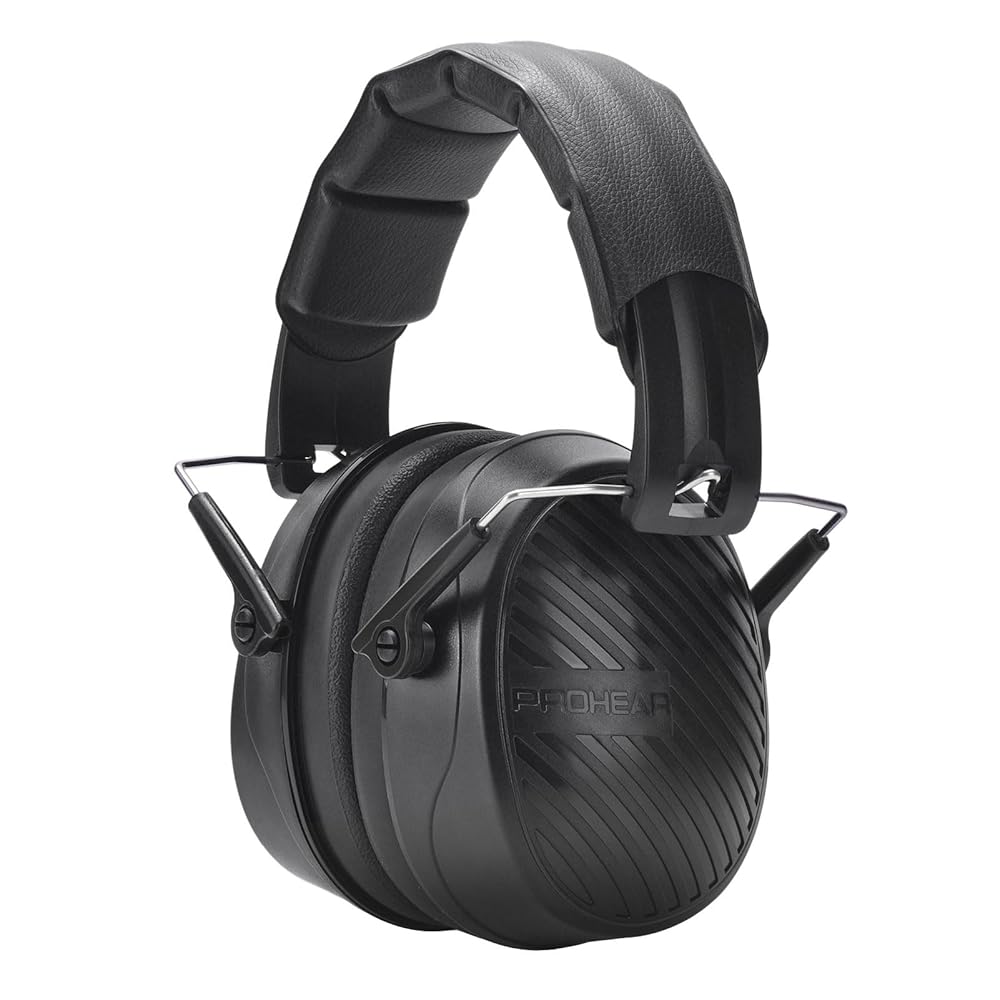 PROHEAR 038 Mowing Special Noise-proof Earmuffs, NRR 28dB, Suitable for Mowing, Shooting, Carpentry, Snow Shoveling, etc.