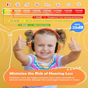 PROHEAR 032 Kids Ear Protection – Graffiti Series Noise Cancelling Ear Muffs, 25dB NRR for children with Autism