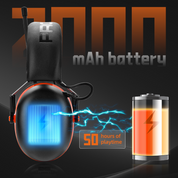 PROHEAR 033 2.0 safety earmuffs, 5.4 Bluetooth, AM FM radio headset