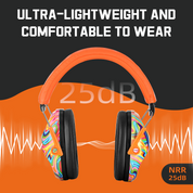 PROHEAR 032 Kids Ear Protection, 25dB NRR for children with Autism