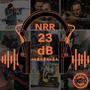 PROHEAR 026 Electronic Shooting Ear Protection – 4X Sound Amplification, NRR 23dB Hunting Ear Muffs