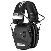 PROHEAR 036 Electronic Shooting Noise Reduction Earmuffs, Indicator Light, 5x Sound Amplification, 23dB NRR, Suitable for Shooting and Hunting