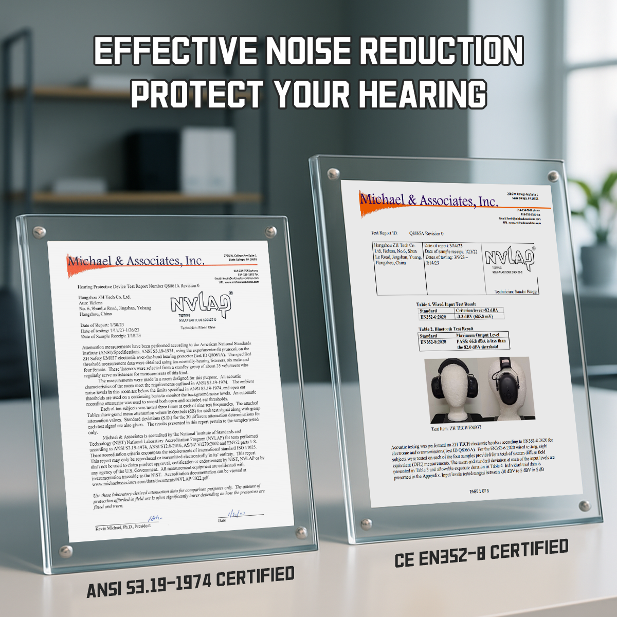 PROHEAR 037 Bluetooth 5.3 Safety Ear Muffs – 25dB NNR Hearing Protection