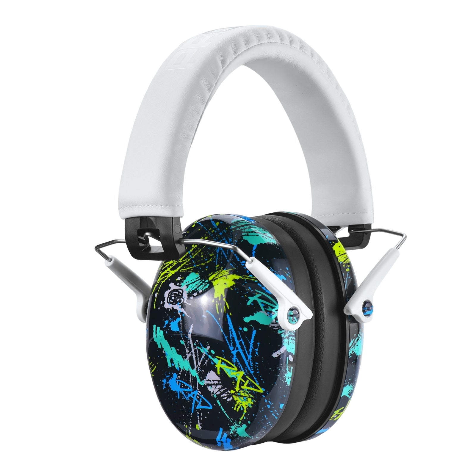 PROHEAR 032 Kids Ear Protection – Graffiti Series Noise Cancelling Ear Muffs, 25dB NRR for children with Autism