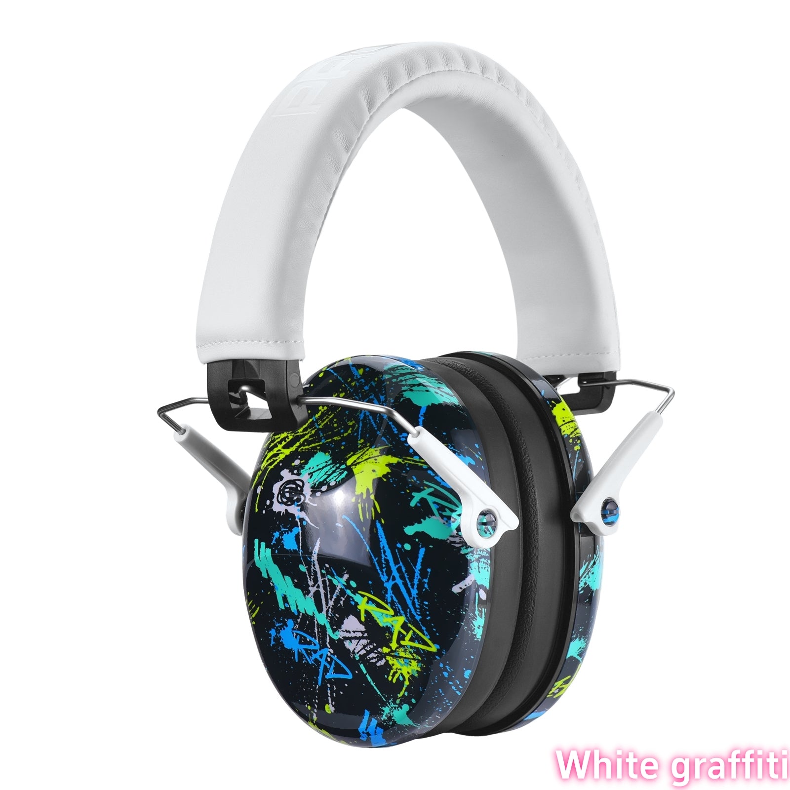 PROHEAR 032 Kids Ear Protection – Graffiti Series Noise Cancelling Ear Muffs, 25dB NRR for children with Autism