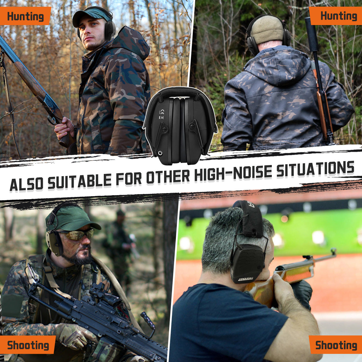 PROHEAR 030 Bluetooth electronic shooting hearing protection earmuffs