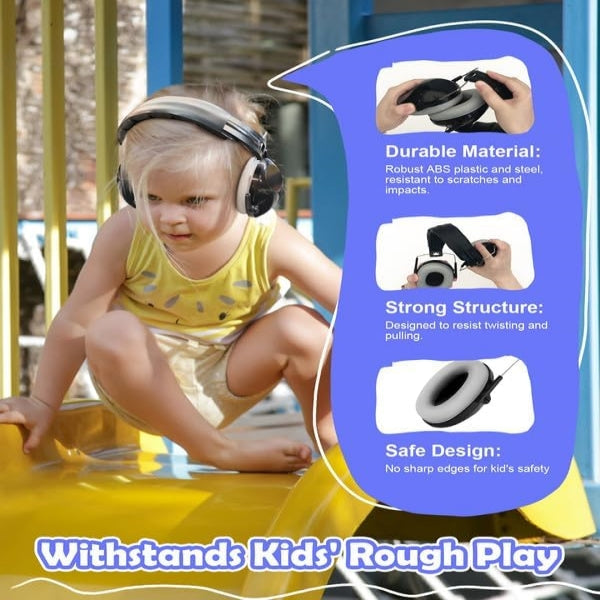 PROHEAR 032 Kids Ear Protection Earmuffs – 25dB NRR Noise Cancelling Headphones for Toddlers, Autism & Sensory Protection