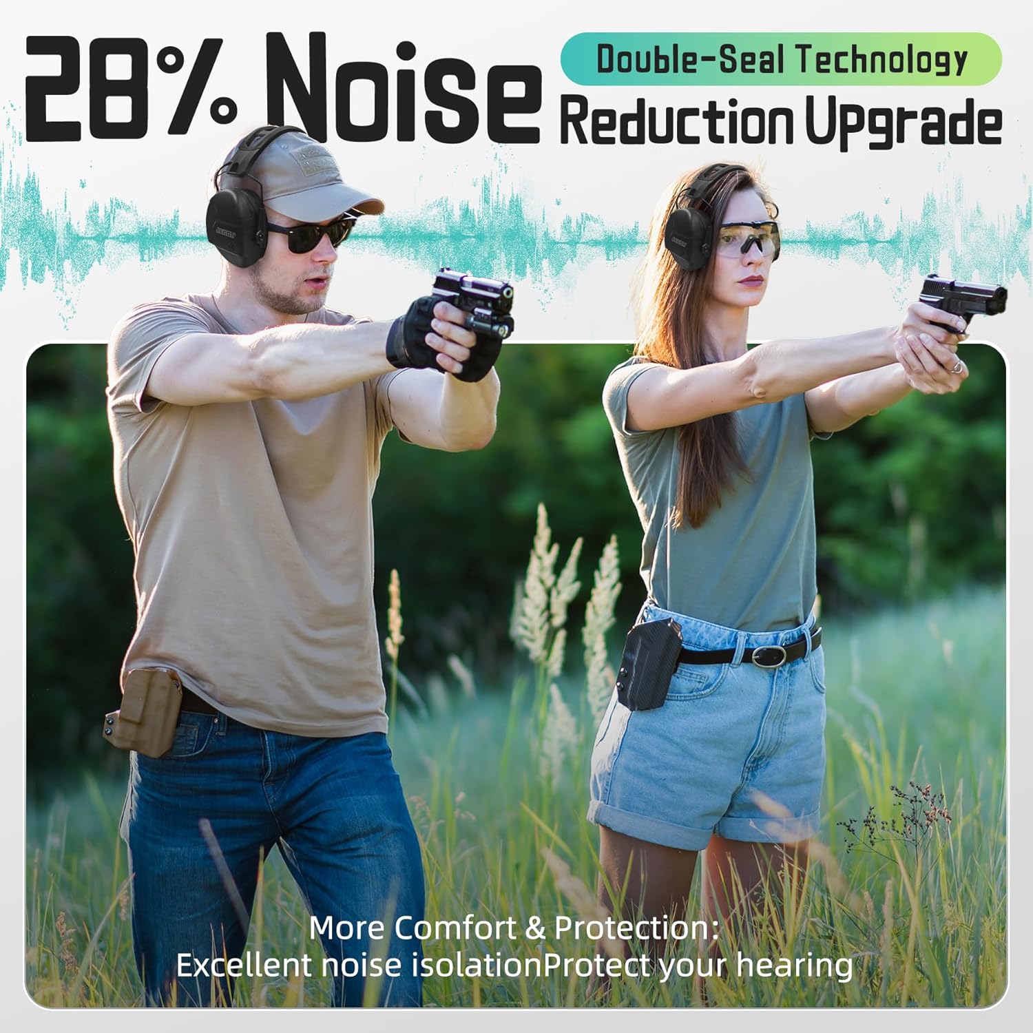 GEP07 Gel Earpads for Walker's FireMax&Recon Digital earmuffs