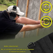 PROHEAR HC01 Headset Cover Tactical Advanced Earmuffs Modular Cover Fit for 3M WorkTunes Peltor Howard Leight Impact Walkers Razor