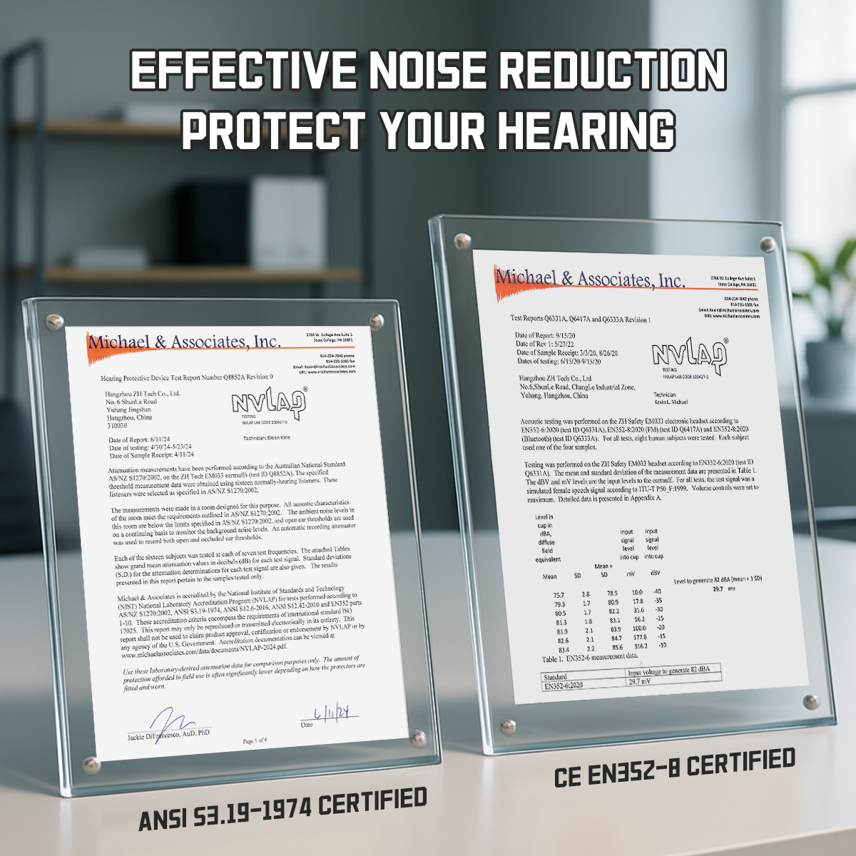 PROHEAR 033 2.0 safety earmuffs, 5.4 Bluetooth, AM FM radio headset