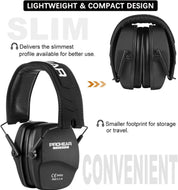 PROHEAR 016 Shooting Ear Muffs – Foldable Passive Noise Reduction Earmuffs, NRR 26dB for Hunting & Gun Range