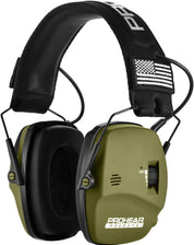 PROHEAR 036 Electronic Shooting Noise Reduction Earmuffs, Indicator Light, 5x Sound Amplification, 23dB NRR, Suitable for Shooting and Hunting