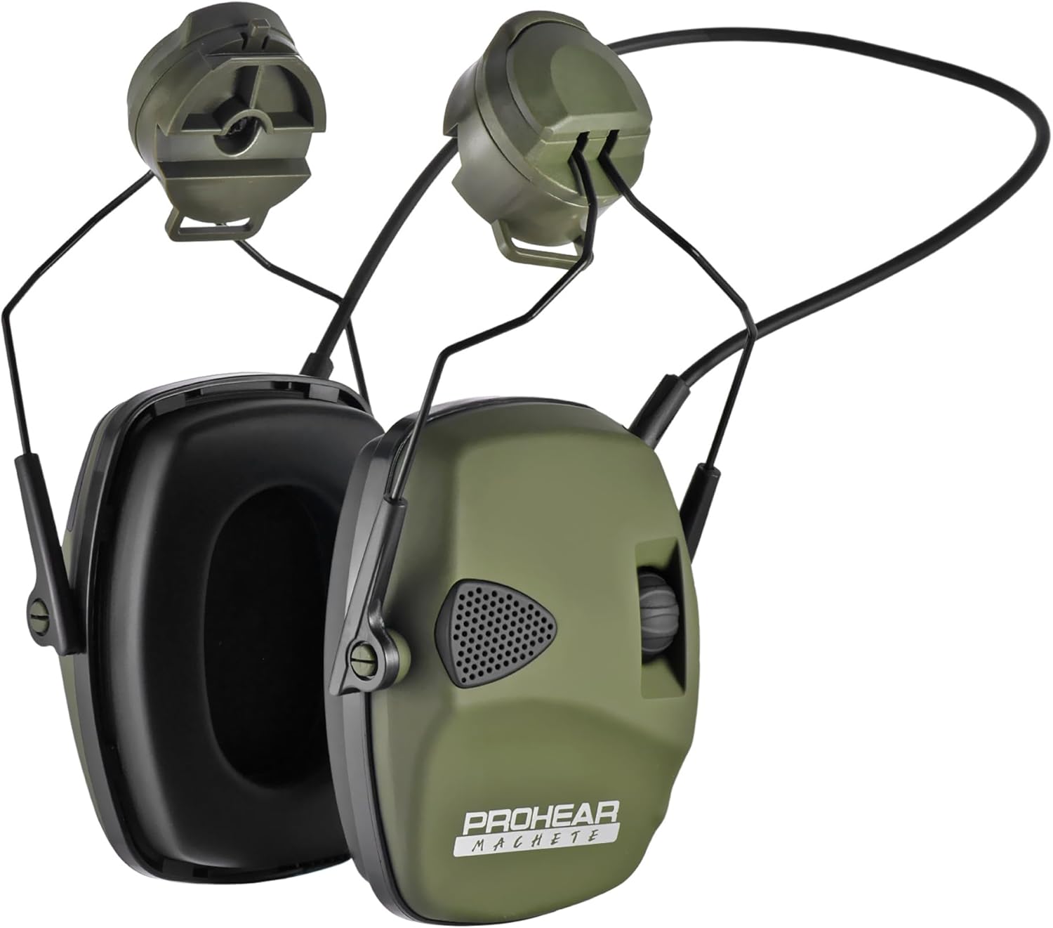 PROHEAR 026 BR04, suitable for helmet shooting earmuffs, NRR 23dB noise reduction hearing protection, 4 times sound amplification