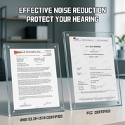 PROHEAR 027 AM FM Radio Headphones, 25dB NRR, effective noise reduction