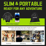 PROHEAR 022 Electronic Shooting Hunting Earmuffs - 29dB SNR Noise Reduction, 5x Sound Amplification