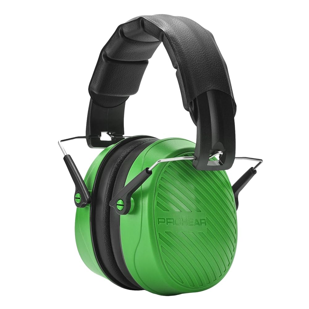 PROHEAR 038 Mowing Special Noise-proof Earmuffs, NRR 28dB, Suitable for Mowing, Shooting, Carpentry, Snow Shoveling, etc.