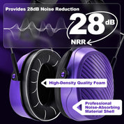 PROHEAR 038 Mowing Special Noise-proof Earmuffs, NRR 28dB, Suitable for Mowing, Shooting, Carpentry, Snow Shoveling, etc.