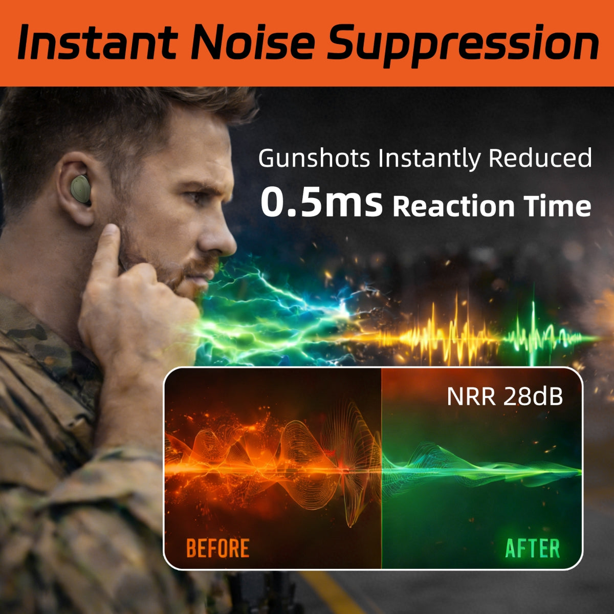 EP05 Bluetooth Shooting Earbuds