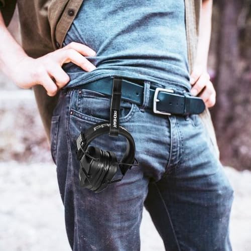 PROHEAR Belt Clip for Earmuff-Hearing Protector Holder