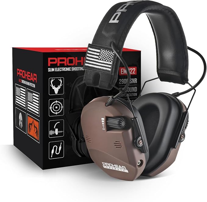 PROHEAR 022 Electronic Ear Protection for Shooting&Hunting