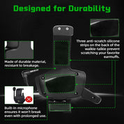 Electronic earmuff walkie-talkie combo pack