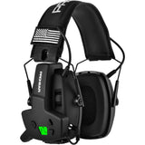 Electronic earmuff walkie-talkie combo pack