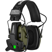 Electronic earmuff walkie-talkie combo pack