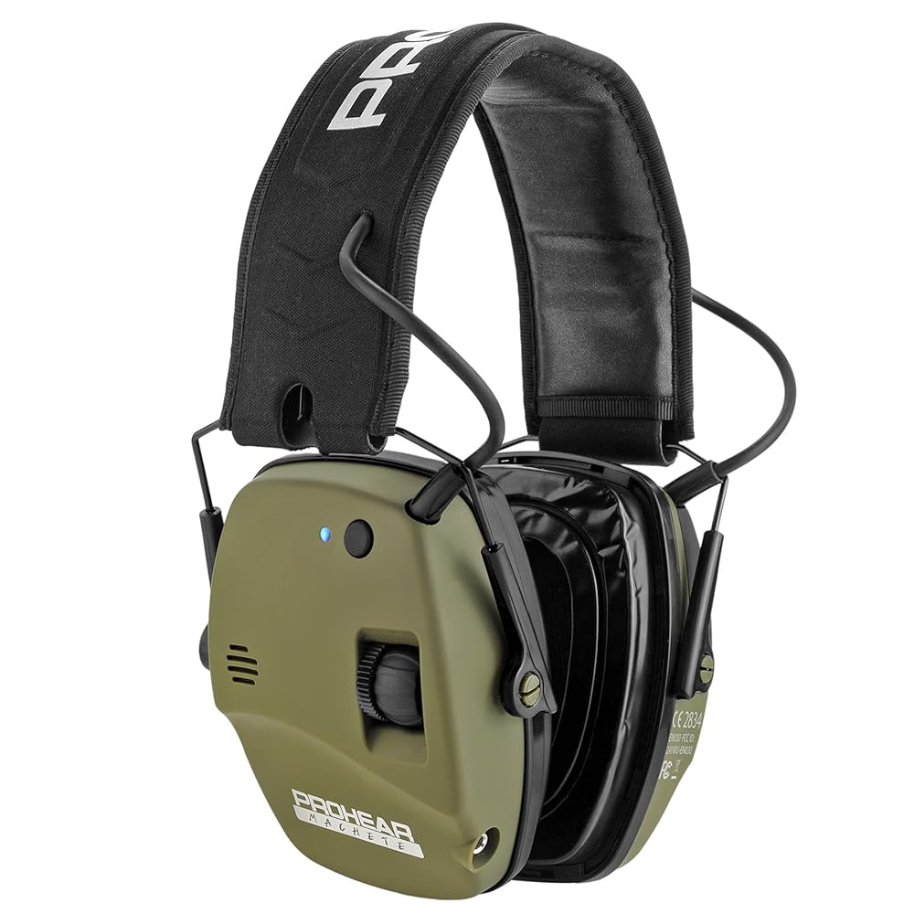 Electronic Earmuff Noise Cancelling Headset For Shooting Ear