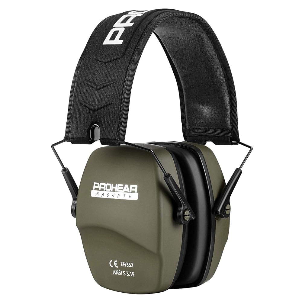 PROHEAR 016 Shooting Ear Muffs – Foldable Passive Noise Reduction Earmuffs, NRR 26dB for Hunting & Gun Range